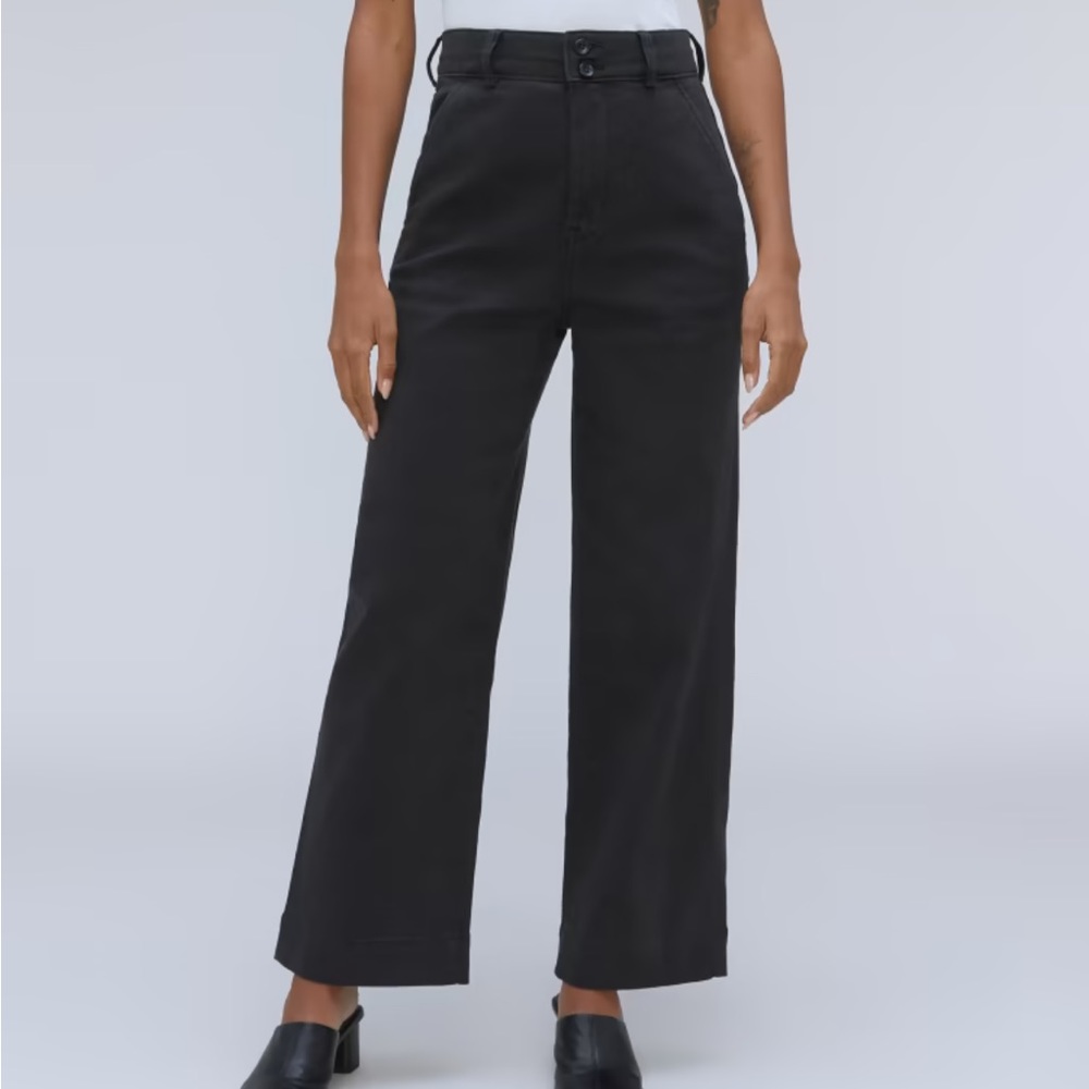Everlane Wide leg cotton pant
